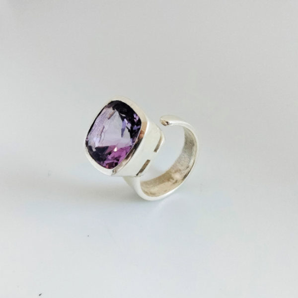 Amethyst Ring 925 Sterling Silver  RING-1350