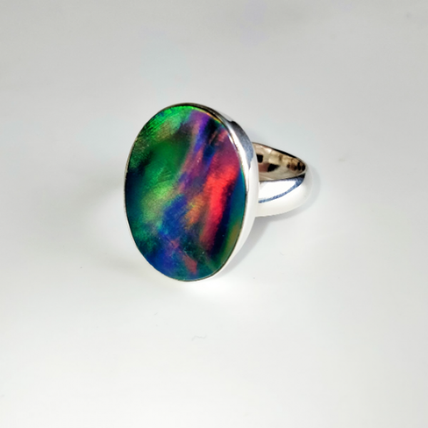 Aurora Opal 925 Sterling Silver MJ_SKU_193