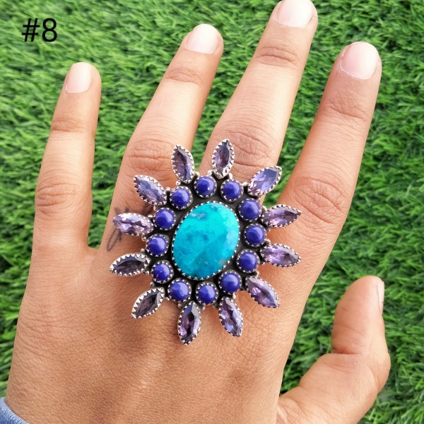 Shattuckite Ring RING-1016