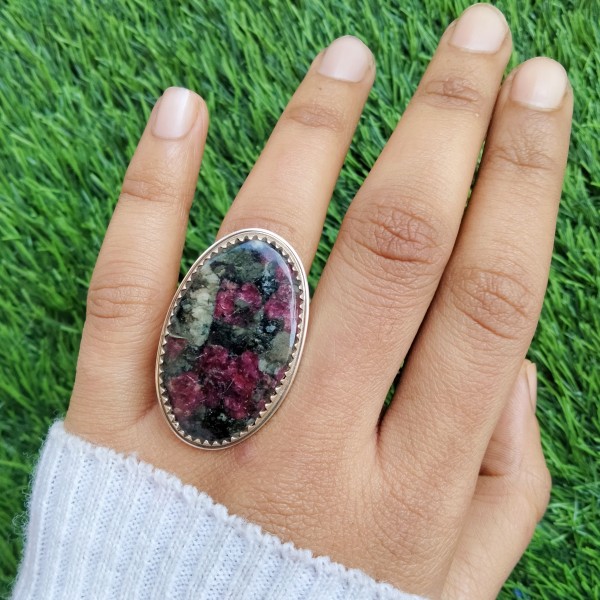 Eudialyte?Ring RING-1073