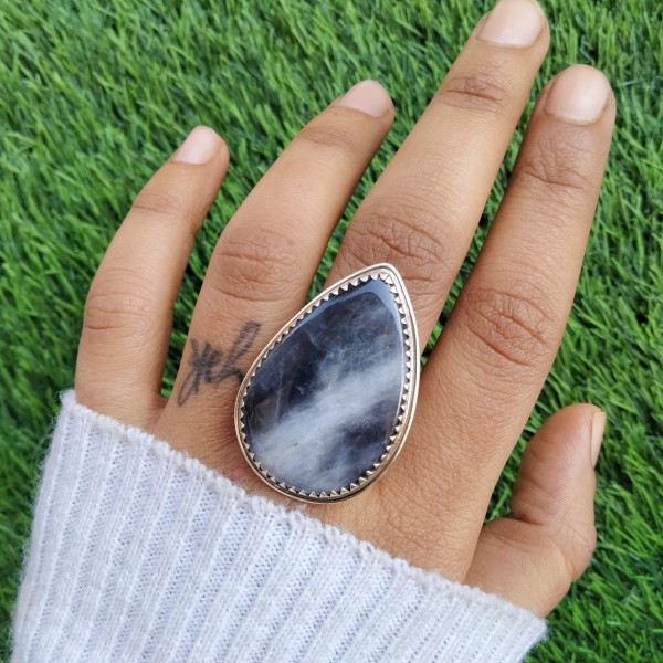 Buffalo Jasper Ring RING-1084