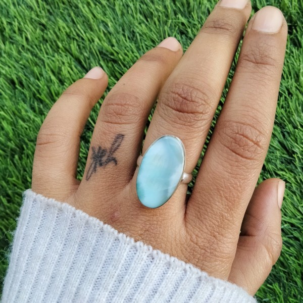 Larimar Ring RING-1120