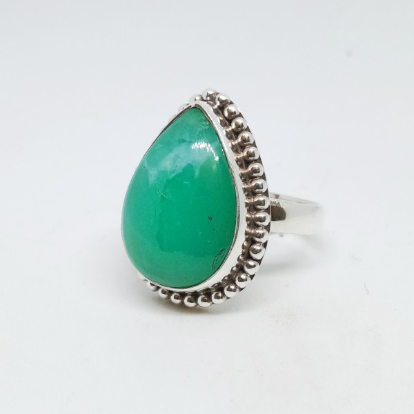 Chrysoprase Ring RING-1167