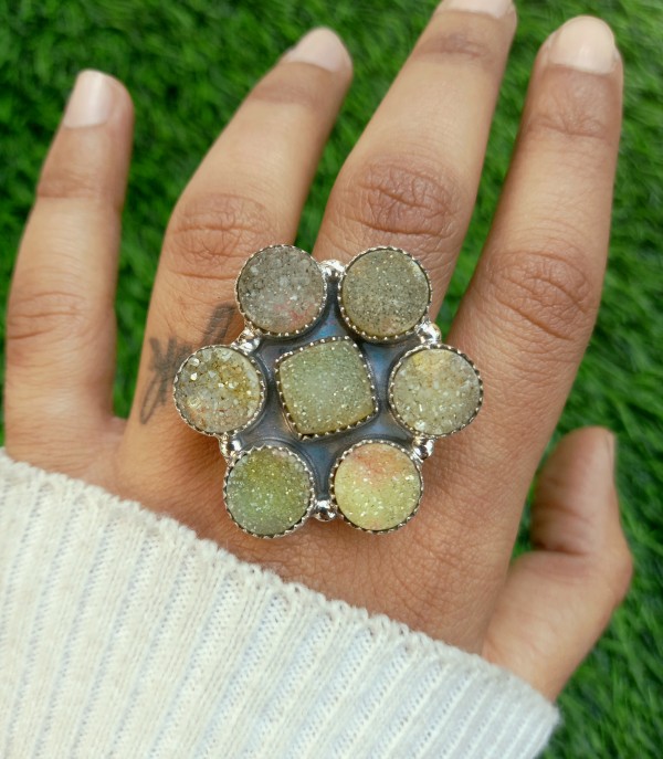 Druzy Ring RING-1205