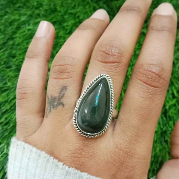 Rainbow Obsidian Ring RING-1261