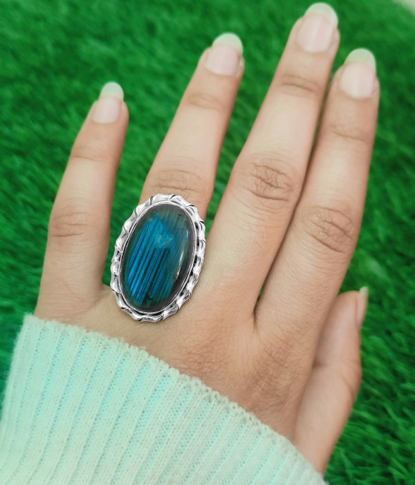 Labradorite Ring (RING-1266) RING-1266