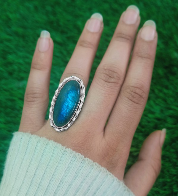 Labradorite Ring (RING-1285) RING-1285