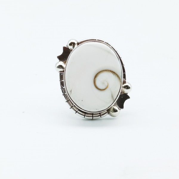 Shiva Eye Shell Ring RING-1511