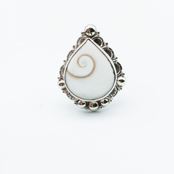 Shiva Eye Shell Ring RING-1512