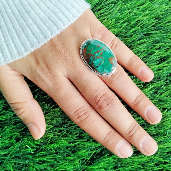 Chrysocolla Ring RING-436