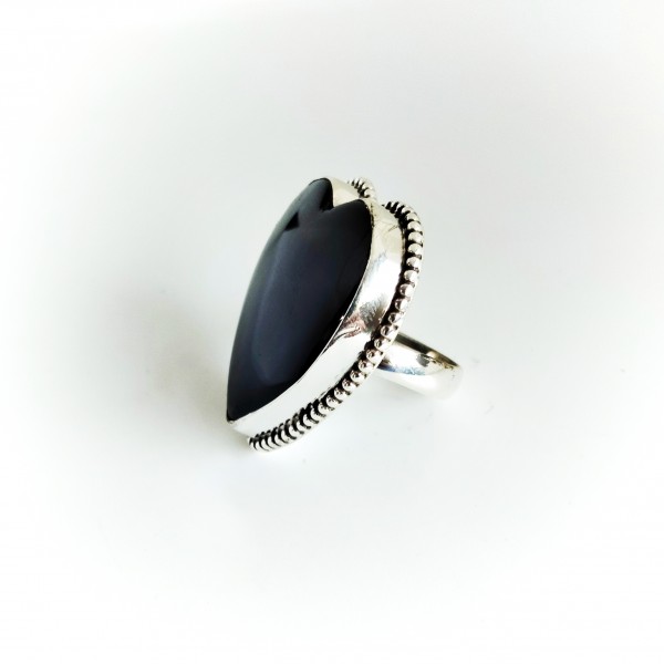 Black Onyx Ring Ring-308