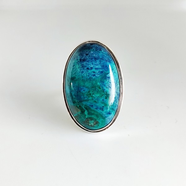 Azurite Malachite Ring Ring-331