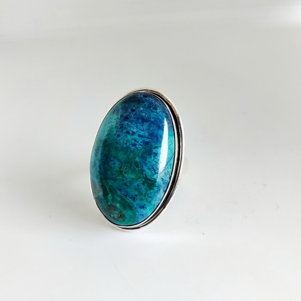 Azurite Malachite Ring Ring-331