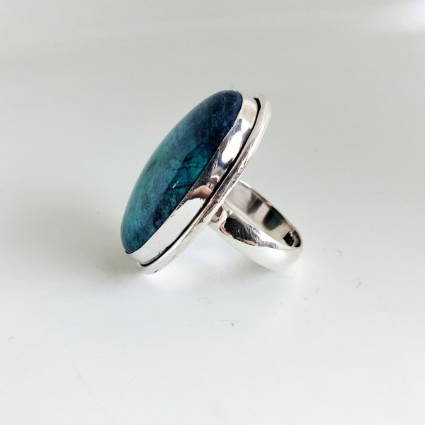 Azurite Malachite Ring Ring-331