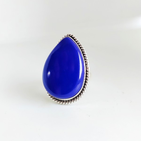 Natural Lapis Lazuli Ring Ring-366
