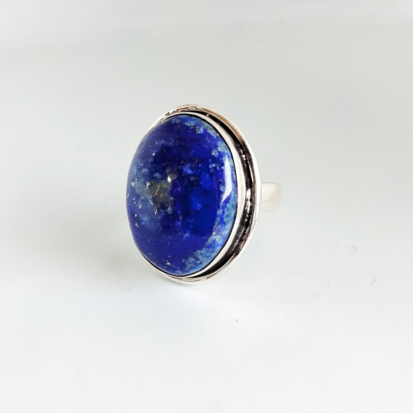 Natural Lapis Lazuli Ring Ring-369