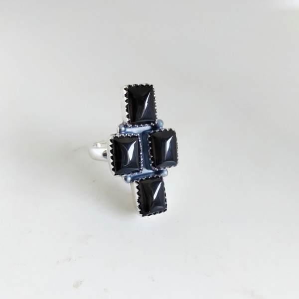 Black Onyx Ring RING-541