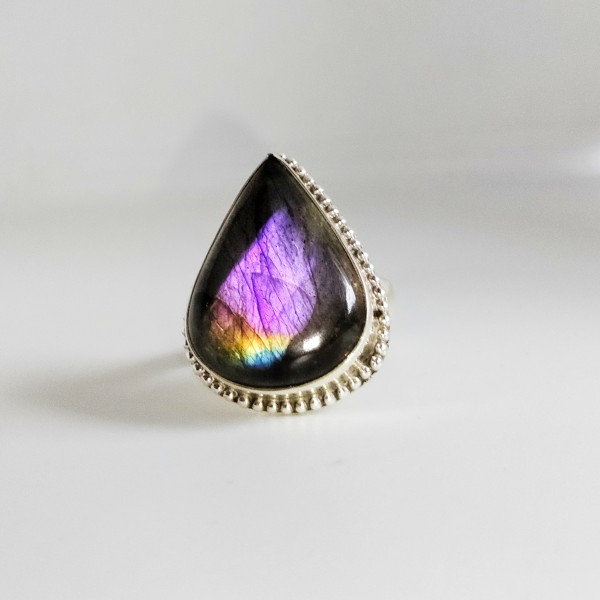 Purple Labradorite Ring Ring-557