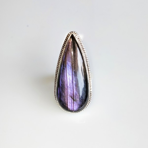 Purple Labradorite Ring Ring-563