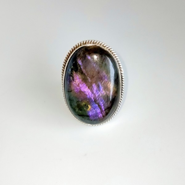 Purple Labradorite Ring Ring-565