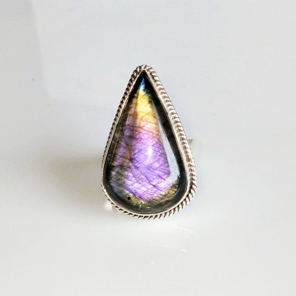 Purple Labradorite Ring Ring-568