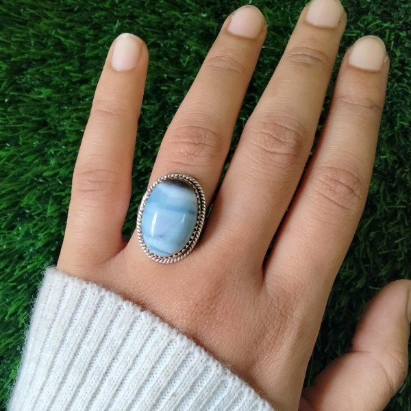 Blue Opal Ring Ring-607