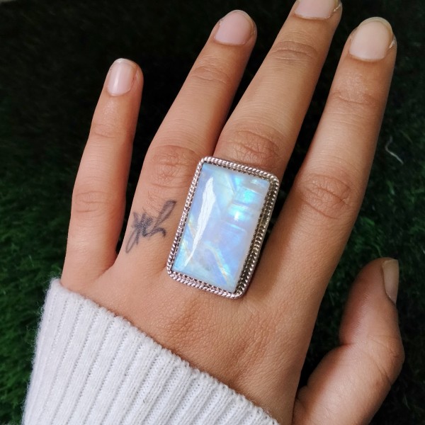 Moonstone Ring Ring-686