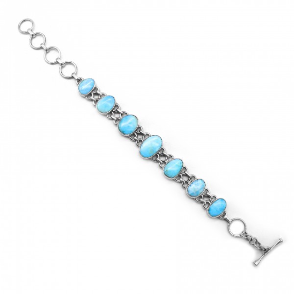Larimar Bracelet  B-LAR-36