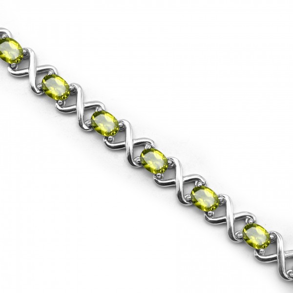 Peridot Bracelet B-PER-24