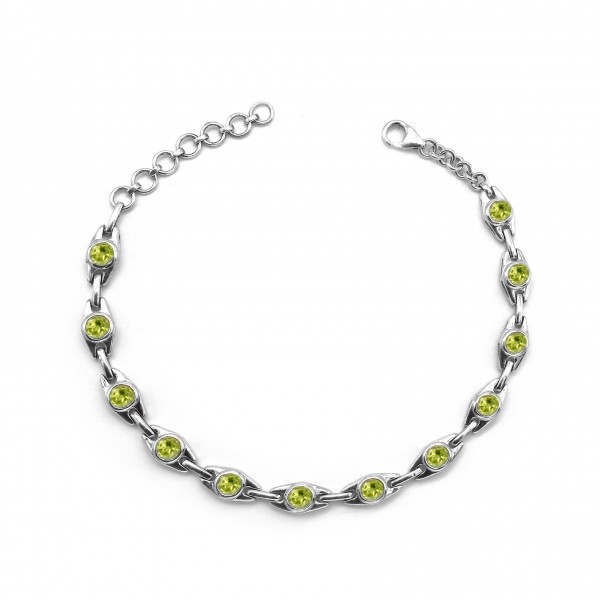 Peridot Bracelet B-PER-25