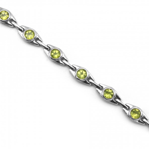 Peridot Bracelet B-PER-25