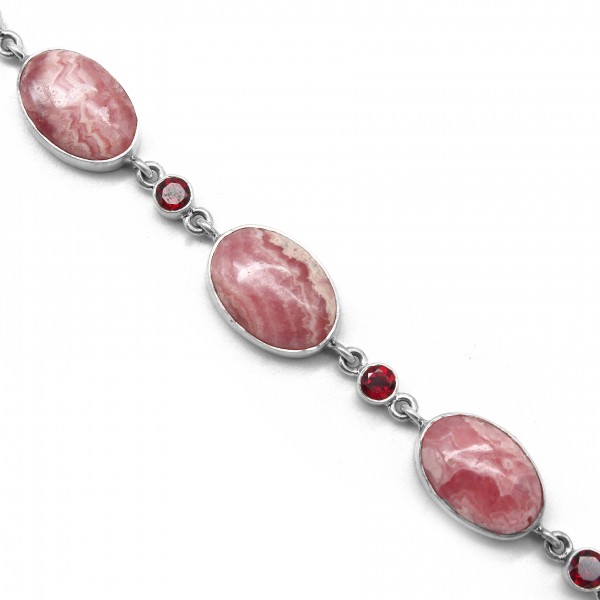 Rhodochrosite Bracelet B-RDC-58