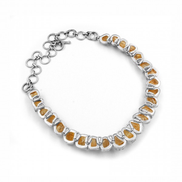 Citrine Rough Necklace N-CIT-14