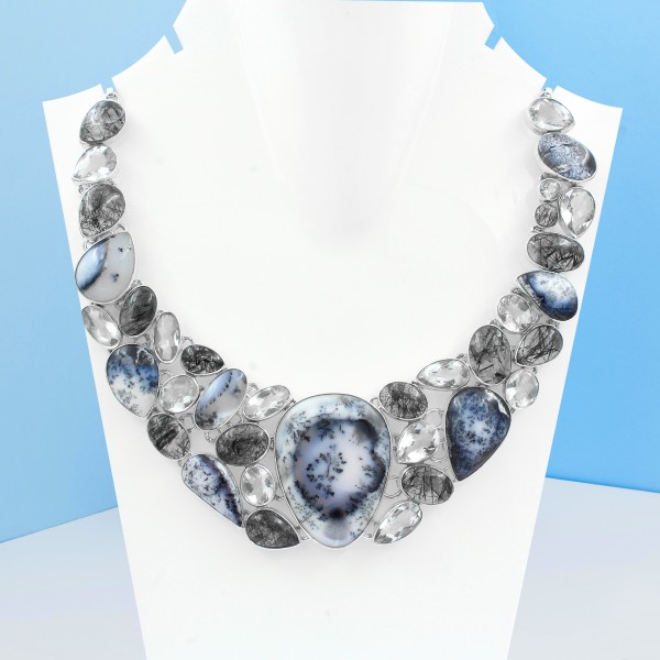 Dendritic Agate Necklace N-DDA-10
