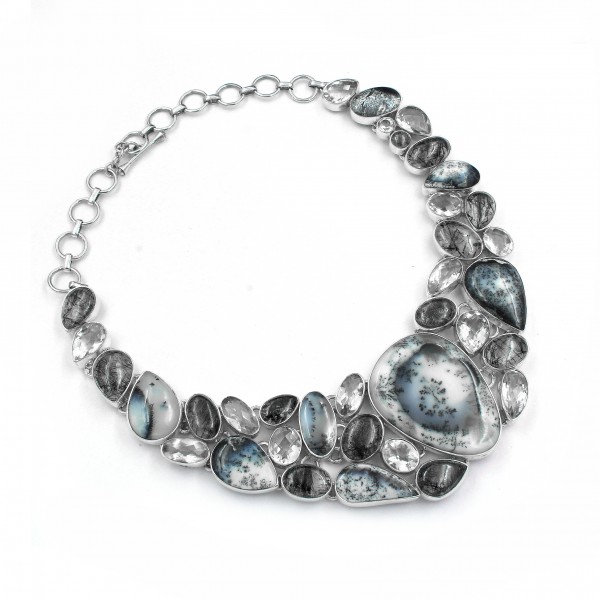 Dendritic Agate Necklace N-DDA-10