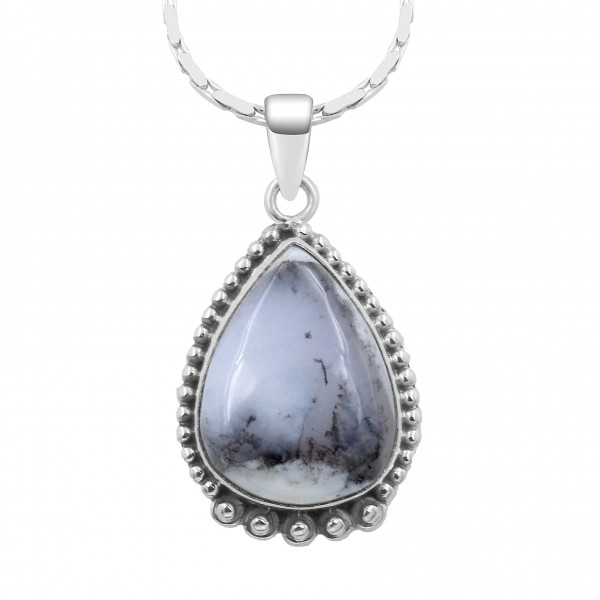 Dendritic opal Pendant PT-D-OPAL-04