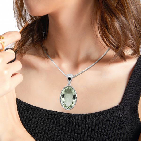 Green Amethyst Pendant PT-G-AMY-22