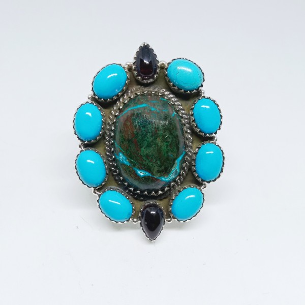 Chrysocolla Ring-1014