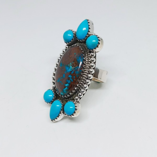 Chrysocolla Ring-1017
