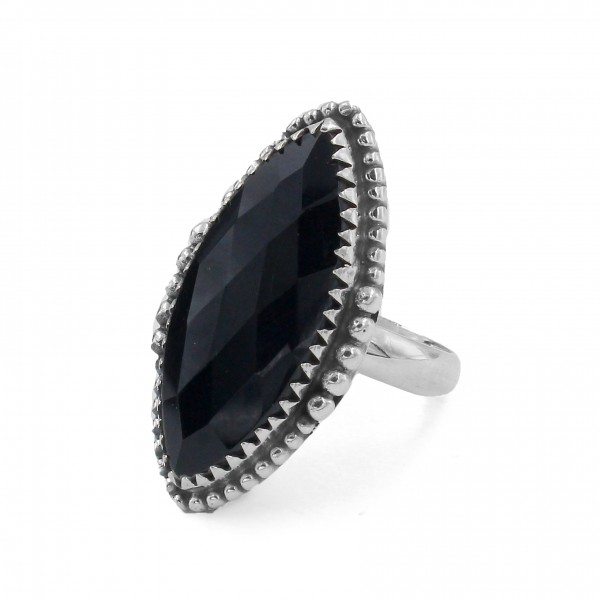 Black Onyx Ring RING-164