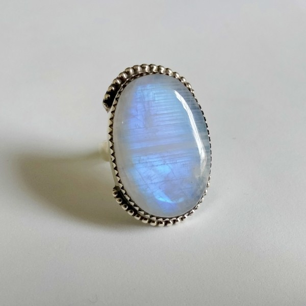 Oval Moonstone Ring RING-601