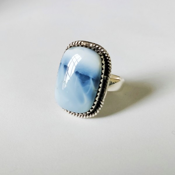 Blue Opal Ring RING-606