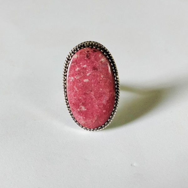 Thulite Oval Ring RING-642