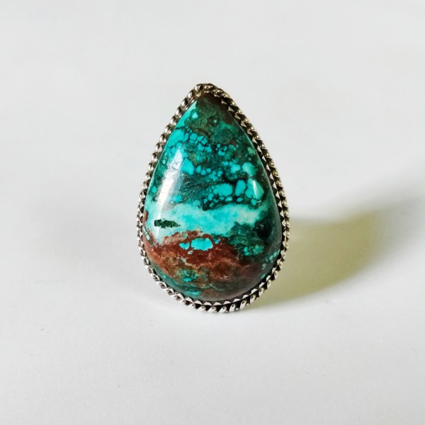 Turquoise Pear  Ring RING-644