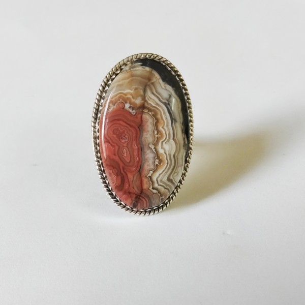Crazy lace Agate Ring Ring-657