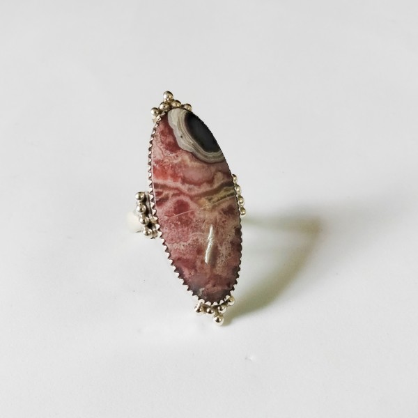 Crazy lace Agate Ring RING-661