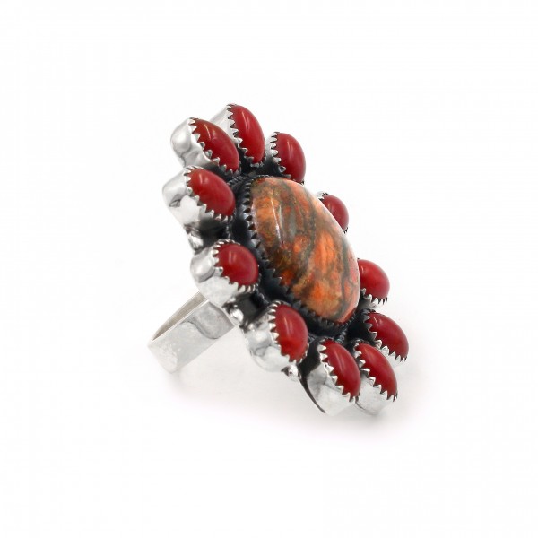 Turquoise,Onyx Ring RING-797