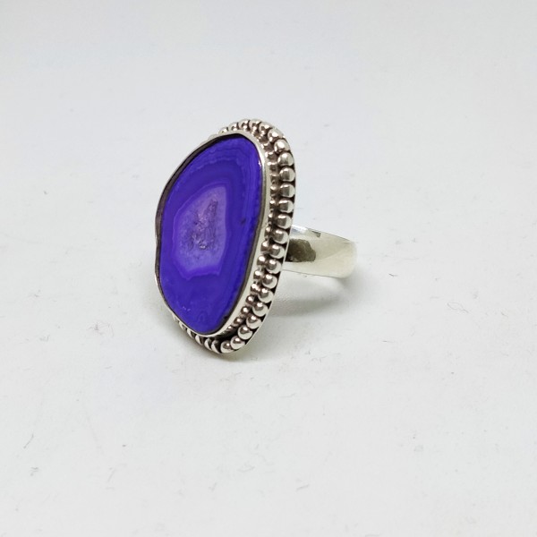 Agate(Purple) Ring RING-990