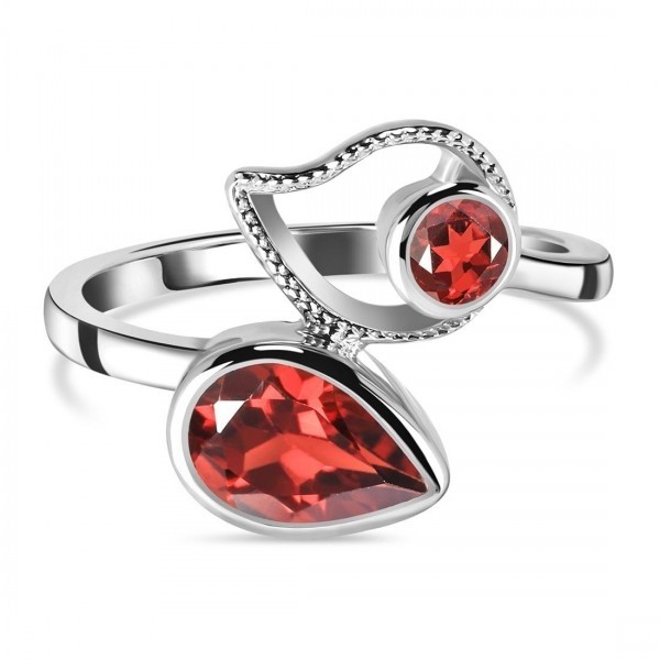 Garnet Ring (CST-RING-46) CST-RING-46